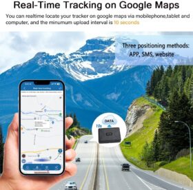 GPS-tracker voor voertuigen, motorfietsen, fietsen