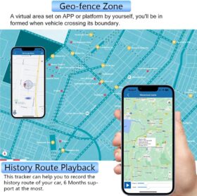 GPS-tracker voor voertuigen, motorfietsen, fietsen