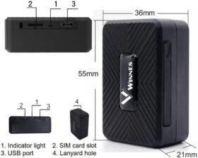 Mini GPS-tracker met magnetische GPS-tracker