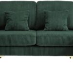 Hoekbank 4-zits in U-vorm met verstelbare led, USB-C-aansluitingen