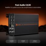 Fosi Audio CA30 4-kanaals klasse D-versterker voor auto