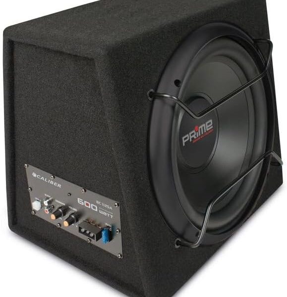 Caliber BC112SA Autoluidspreker met kabels subwoofer inbouwversterker